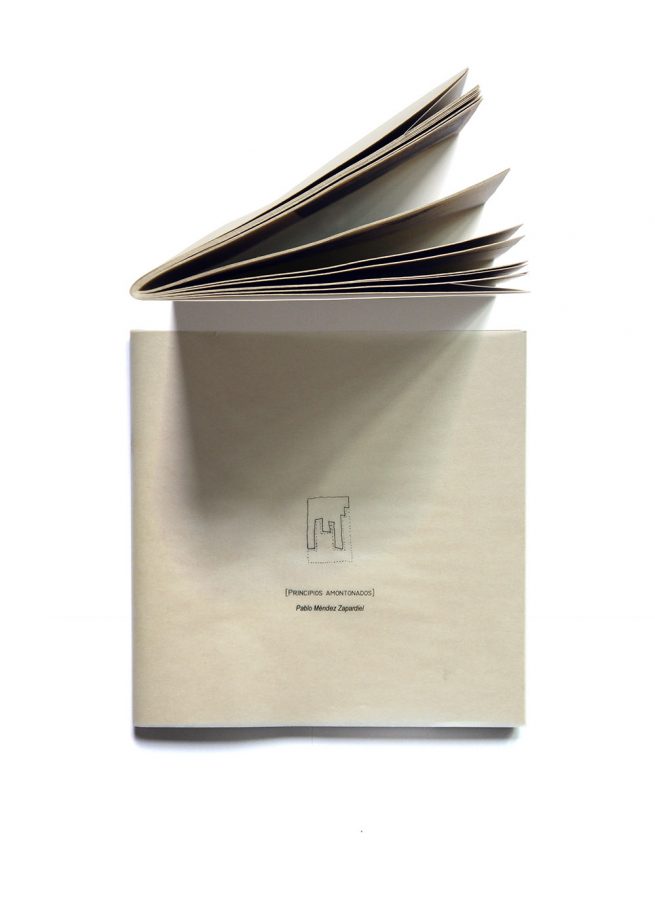 Libro, arquitectura, principios amontonados