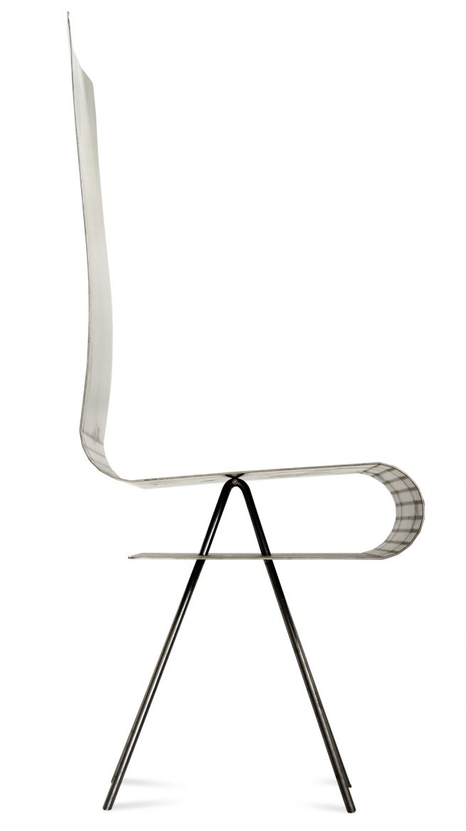 Silla, diseño, diseño mobiliario, diseño silla, arquitecto, mobiliario de arquitecto, silla elegante, diseño silla en metal,